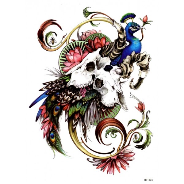 Tatuaje temporare pentru corp HENNA HB 304